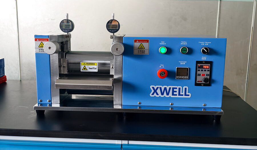 XWELL laboratory rolling press machine prepared for shipment