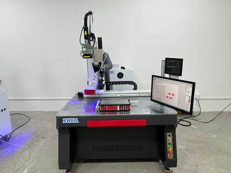 XWELL XW-LCA laser cleaning machine prepared for shipment to India